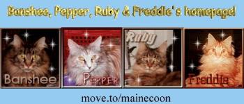 Banshee, Pepper, Ruby & Freddie's homepage is not longer online.